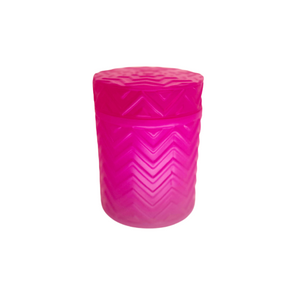 Custom Candle in Hot Pink 16 oz. Siona jar