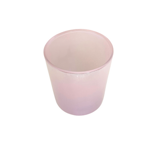 Custom Candle in Unicorn Pink 12 oz. Iridescent jar