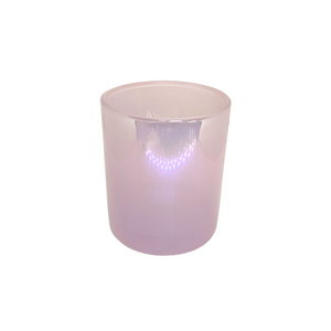 Custom Candle in Unicorn Pink 12 oz. Iridescent jar